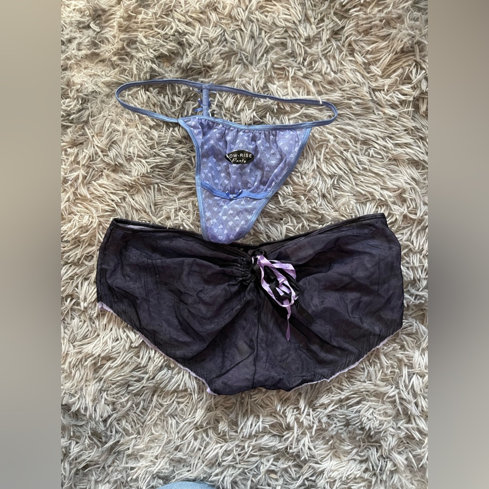 Morbid threads nwot panties size 8 / L Y2K underwear